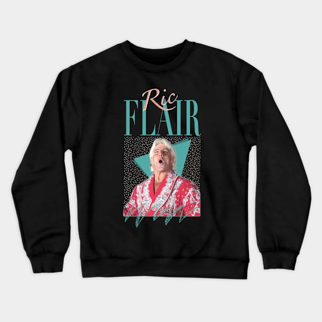 Retro Ric Flair Crewneck Sweatshirt by morbinhood